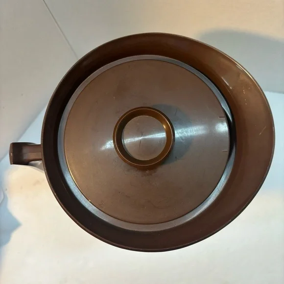 Vintage Thermo-Serv Pitcher with Lid - Map Design - Picture 4 of 8